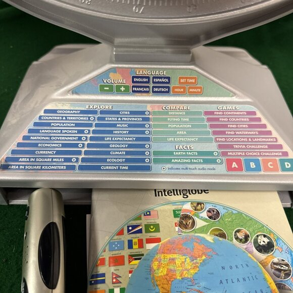 Intelliglobe Replogle World Discovery Series 12" Interactive Globe Educational - Picture 4 of 9